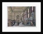 The Great Hall of the Bank of England by Augustus Charles Pugin