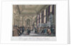 The Great Hall of the Bank of England by Augustus Charles Pugin