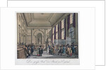 The Great Hall of the Bank of England by Augustus Charles Pugin