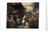 Poulterers at Leadenhall Market by Anonymous