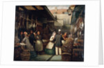 Poulterers at Leadenhall Market by Anonymous