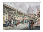 Newgate Market in Paternoster Square by Anonymous