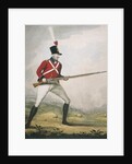 Military figure in the uniform of an unidentified volunteer regiment by Anonymous