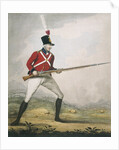 Military figure in the uniform of an unidentified volunteer regiment by Anonymous