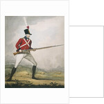 Military figure in the uniform of an unidentified volunteer regiment by Anonymous