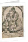 Queen Elizabeth I with sceptre and orb, c1650. by Anonymous