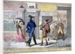 Anglo-Gallic salutations in London, or, practice makes perfect by George Cruikshank