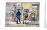 Anglo-Gallic salutations in London, or, practice makes perfect by George Cruikshank