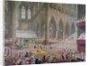 Coronation of George IV at Westminster Abbey by Anonymous