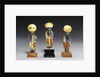 Three Egyptian cobra sculptures by Anonymous