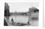 View of Rome and the Tiber (1900) by Anonymous