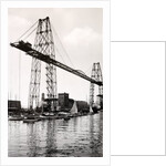 Marseille Transporter Bridge or Pont Transbordeur (c1940) by Anonymous