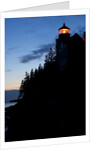 Lighthouse in Acadia National Park, Maine by Anonymous