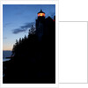Lighthouse in Acadia National Park, Maine by Anonymous