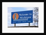 Welcome to Michigan sign by Anonymous