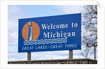 Welcome to Michigan sign by Anonymous