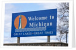 Welcome to Michigan sign by Anonymous
