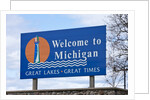 Welcome to Michigan sign by Anonymous