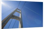 View of tower on Mackinac Bridge by Anonymous