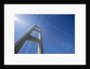 View of tower on Mackinac Bridge by Anonymous