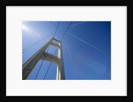 View of tower on Mackinac Bridge by Anonymous