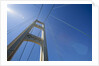 View of tower on Mackinac Bridge by Anonymous