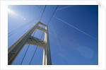 View of tower on Mackinac Bridge by Anonymous