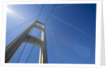 View of tower on Mackinac Bridge by Anonymous