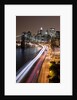 Brooklyn Bridge and Manhattan Skyline, New York City by Anonymous