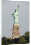 Statue of Liberty seen from behind, New York City by Anonymous