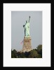 Statue of Liberty seen from behind, New York City by Anonymous