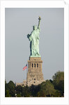 Statue of Liberty seen from behind, New York City by Anonymous