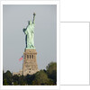 Statue of Liberty seen from behind, New York City by Anonymous