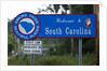 Welcome to South Carolina Sign by Anonymous