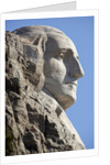 George Washington on Mount Rushmore Memorial by Gutzon Borglum