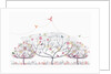 Trees and bird by Anonymous
