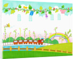 Sunny spring scenery by Anonymous
