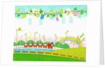 Sunny spring scenery by Anonymous