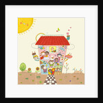 Happy multicultural society by Anonymous