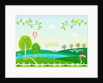 Sunny spring scenery by Anonymous