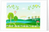 Sunny spring scenery by Anonymous
