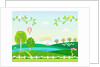 Sunny spring scenery by Anonymous