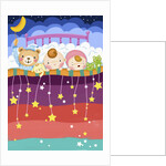 Babies sleeping deeply by Anonymous