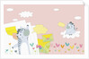 Zebras in backdrop by Anonymous