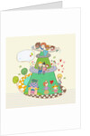 Happy multicultural society by Anonymous