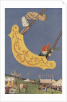 Children on circus swing by Anonymous
