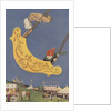 Children on circus swing by Anonymous