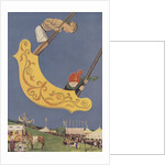 Children on circus swing by Anonymous
