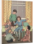 Children telling stories by Anonymous
