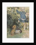 Children picking fruit by Anonymous